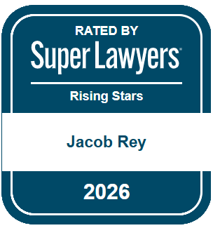 Rated By Super Lawyers | Rising Stars | Jacob Rey 2026